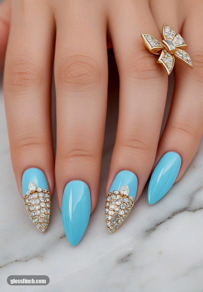 Elegant almond nails that whisper sophistication